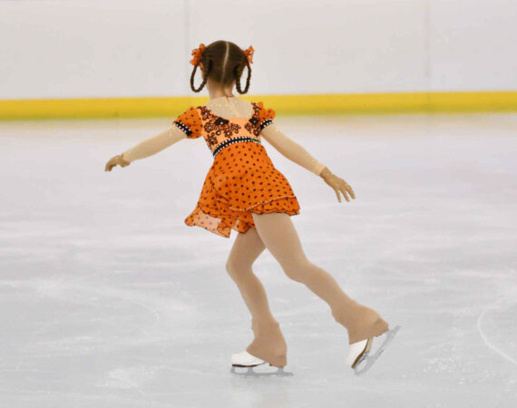 Girl Figure Skating
